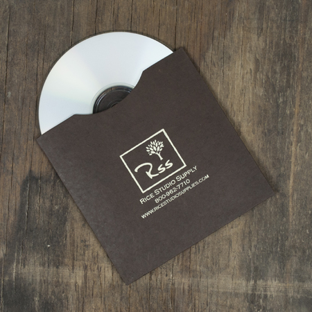 25 - Artisan Cocoa CD Sleeves with logo